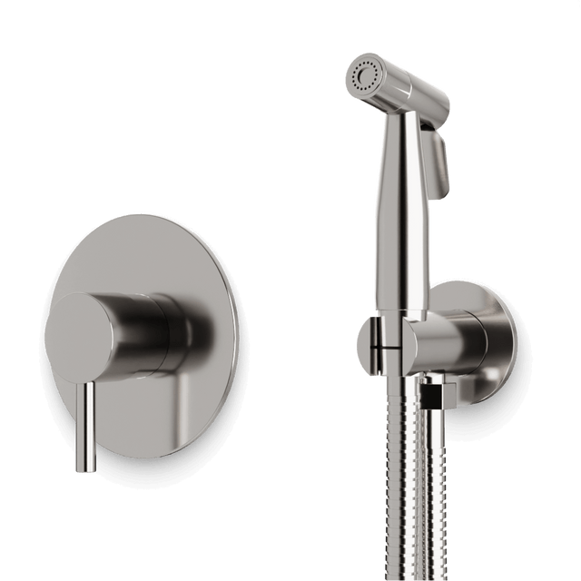 Artos Opera Bidet Hand Shower Kit with Pressure Balance Control in Brushed Nickel – F907-78ABN
