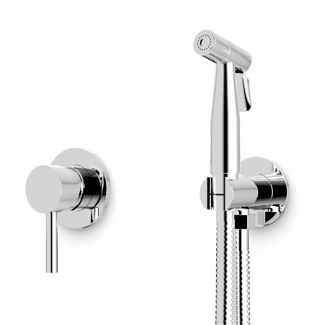 Artos Opera Bidet Hand Shower Kit with Pressure Balance Control in Chrome – F907-78ACH