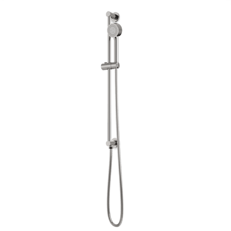 Artos Round Multifunction Flexible Hose Integrated Slidebar Kit in Brushed Nickel – F907-84BN
