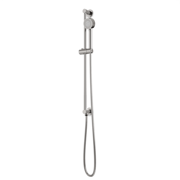 Artos Round Multifunction Flexible Hose Integrated Slidebar Kit in Brushed Nickel – F907-84BN