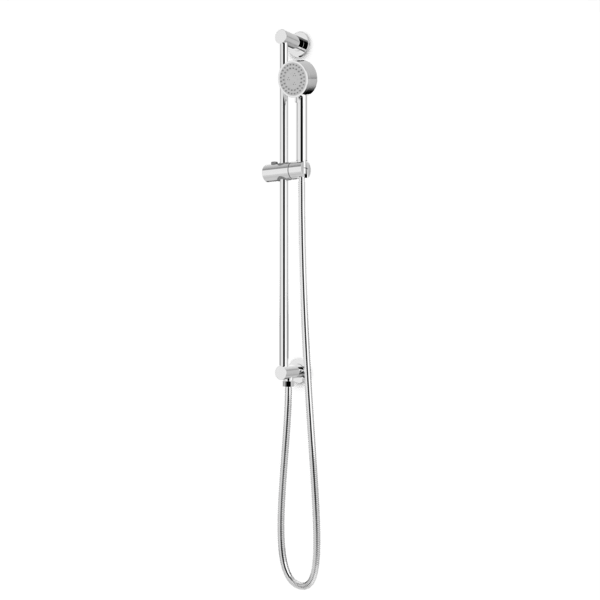 Artos Round Multifunction Flexible Hose Integrated Slidebar Kit in Chrome – F907-84CH
