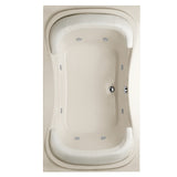 Hydro Systems FAN7242AWP-BIS FANTASY 7242 AC W/WHIRLPOOL SYSTEM-BISCUIT