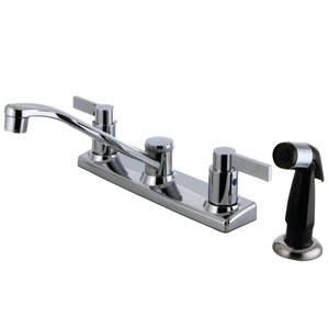 NuvoFusion FB2122NDL Two-Handle 4-Hole Deck Mount 8