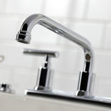 Manhattan FB2131CML Two-Handle 2-Hole Deck Mount 8" Centerset Kitchen Faucet, Polished Chrome