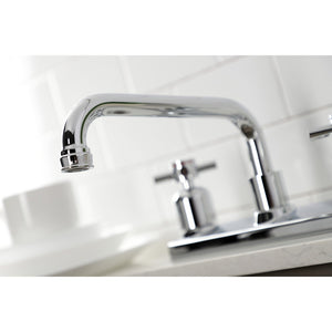 Concord FB2131DX Two-Handle 2-Hole Deck Mount 8" Centerset Kitchen Faucet, Polished Chrome