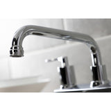Serena FB2131SVL Two-Handle 2-Hole Deck Mount 8" Centerset Kitchen Faucet, Polished Chrome
