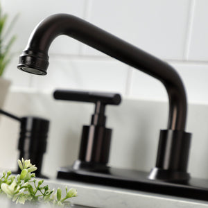 Kaiser FB2135CKL Two-Handle 2-Hole Deck Mount 8" Centerset Kitchen Faucet, Oil Rubbed Bronze