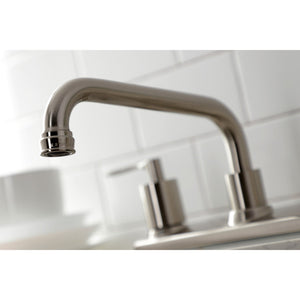 Serena FB2138SVL Two-Handle 2-Hole Deck Mount 8" Centerset Kitchen Faucet, Brushed Nickel