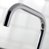 Manhattan FB2141CML Two-Handle 2-Hole Deck Mount 8" Centerset Kitchen Faucet, Polished Chrome