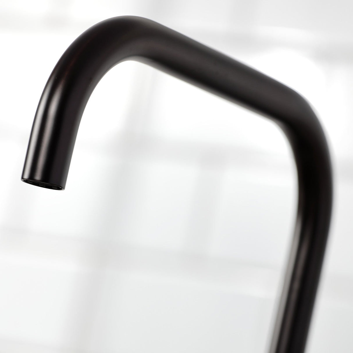 Manhattan FB2145CML Two-Handle 2-Hole Deck Mount 8" Centerset Kitchen Faucet, Oil Rubbed Bronze