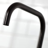 Manhattan FB2145CML Two-Handle 2-Hole Deck Mount 8" Centerset Kitchen Faucet, Oil Rubbed Bronze