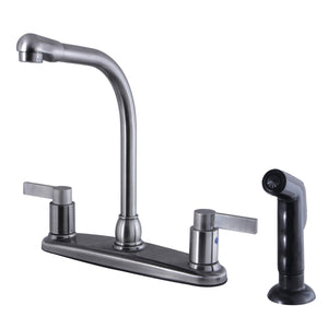 NuvoFusion FB2754NDLSP Two-Handle 4-Hole Deck Mount 8