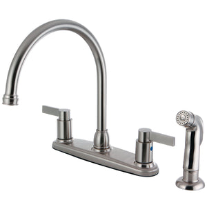 NuvoFusion FB2798NDLSP Two-Handle 4-Hole Deck Mount 8