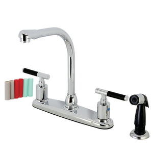 Kaiser FB751CKL Two-Handle 4-Hole Deck Mount 8