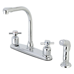 Concord FB751DXSP Two-Handle 4-Hole Deck Mount 8
