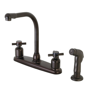 Concord FB755DXSP Two-Handle 4-Hole Deck Mount 8