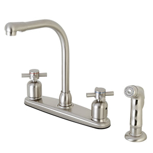 Concord FB758DXSP Two-Handle 4-Hole Deck Mount 8