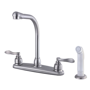 NuWave French FB758NFLSP Two-Handle 4-Hole Deck Mount 8