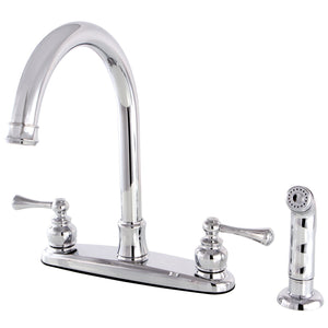 Vintage FB7791BLSP Two-Handle 4-Hole Deck Mount 8