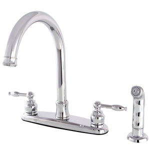 Knight FB7791KLSP Two-Handle 4-Hole Deck Mount 8