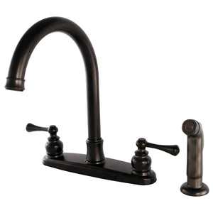 Vintage FB7795BLSP Two-Handle 4-Hole Deck Mount 8