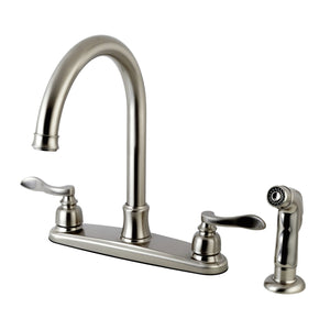 NuWave French FB7798NFLSP Two-Handle 4-Hole Deck Mount 8