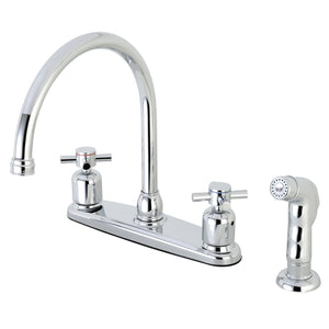 Concord FB791DXSP Two-Handle 4-Hole Deck Mount 8
