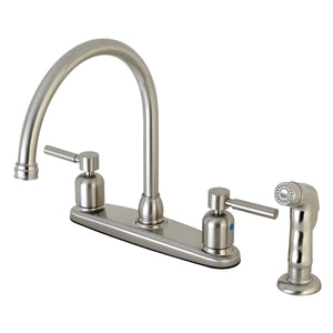 Concord FB798DLSP Two-Handle 4-Hole Deck Mount 8