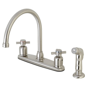 Concord FB798DXSP Two-Handle 4-Hole Deck Mount 8