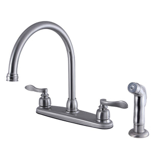 NuWave French FB798NFLSP Two-Handle 4-Hole Deck Mount 8