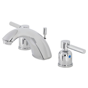 Concord FB8951DL Two-Handle 3-Hole Deck Mount Widespread Bathroom Faucet with Plastic Pop-Up, Polished Chrome