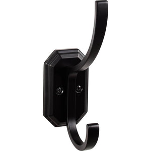Top Knobs TK1065 Emerald Hook 6 1/4 Inch - Flat Black