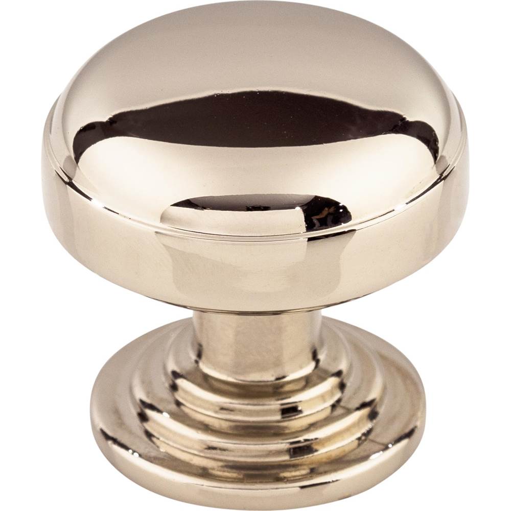 Top Knobs TK3000 Ellis Knob 1 1/4 Inch - Polished Nickel