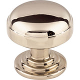 Top Knobs TK3000 Ellis Knob 1 1/4 Inch - Polished Nickel