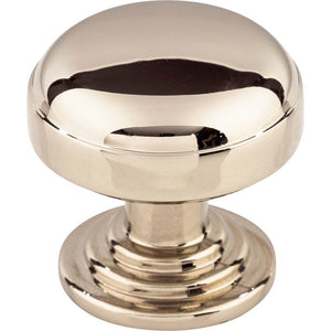 Top Knobs TK3000 Ellis Knob 1 1/4 Inch - Polished Nickel