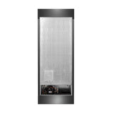 Forno Maderno 28-Inch Convertible Built-In Refrigerator/Freezer with 4-Inch Decorative Grill Trim, 13.6 cu.ft., Right Hinge in Stainless Steel (FFFFD1722-32RS)