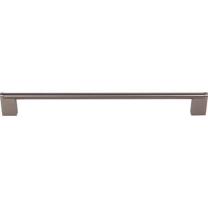 Top Knobs M1047 Princetonian Bar Pull 18 7/8" - Ash Gray