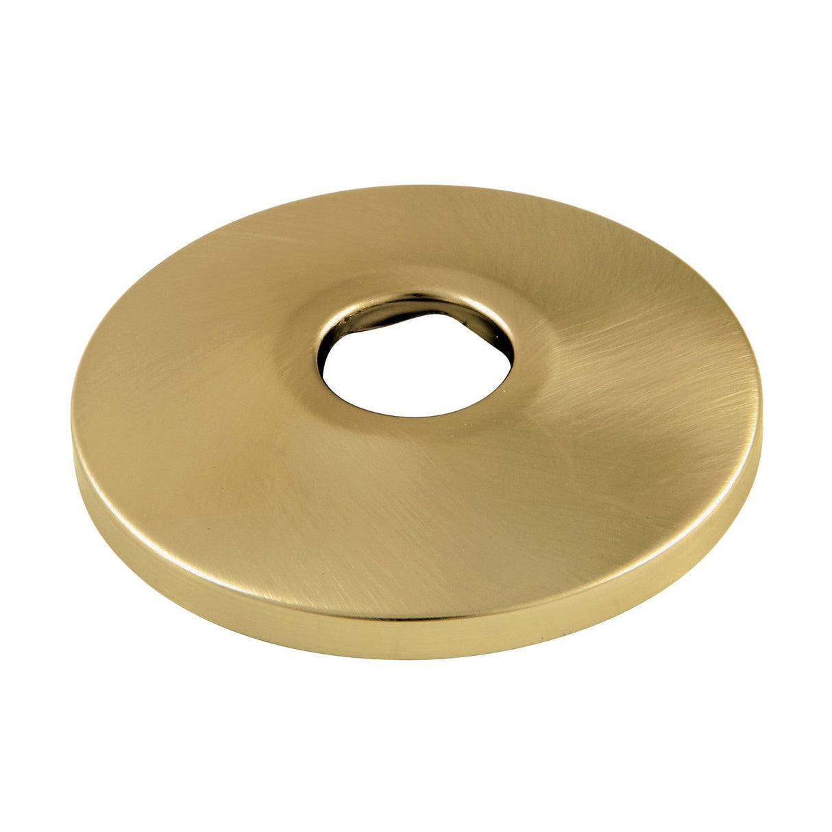 Made To Match FL387 3/8" FIP Brass Flange, Brushed Brass