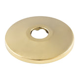Made To Match FL582 5/8" O.D. Brass Flange, Polished Brass