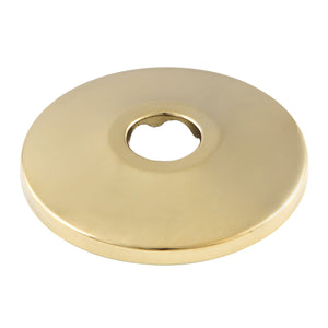 Made To Match FL582 5/8" O.D. Brass Flange, Polished Brass