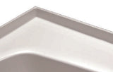 Hydro Systems FLA.MO3 MOLDED TILE FLANGE 3 SIDED