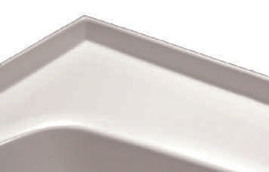 Hydro Systems FLA.MO1 MOLDED TILE FLANGE 1 SIDED