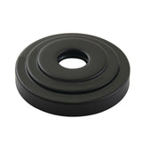 Made To Match FLMODERN0 3-Inch O.D Escutcheon (3/4 Inch Inside Diameter), Matte Black