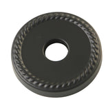 Made To Match FLROPE0 3-Inch O.D Escutcheon (3/4 Inch Inside Diameter, Matte Black