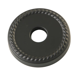 Made To Match FLROPE0 3-Inch O.D Escutcheon (3/4 Inch Inside Diameter, Matte Black