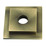 Claremont FLSQUARE3 Square Shower Arm Flange, Antique Brass
