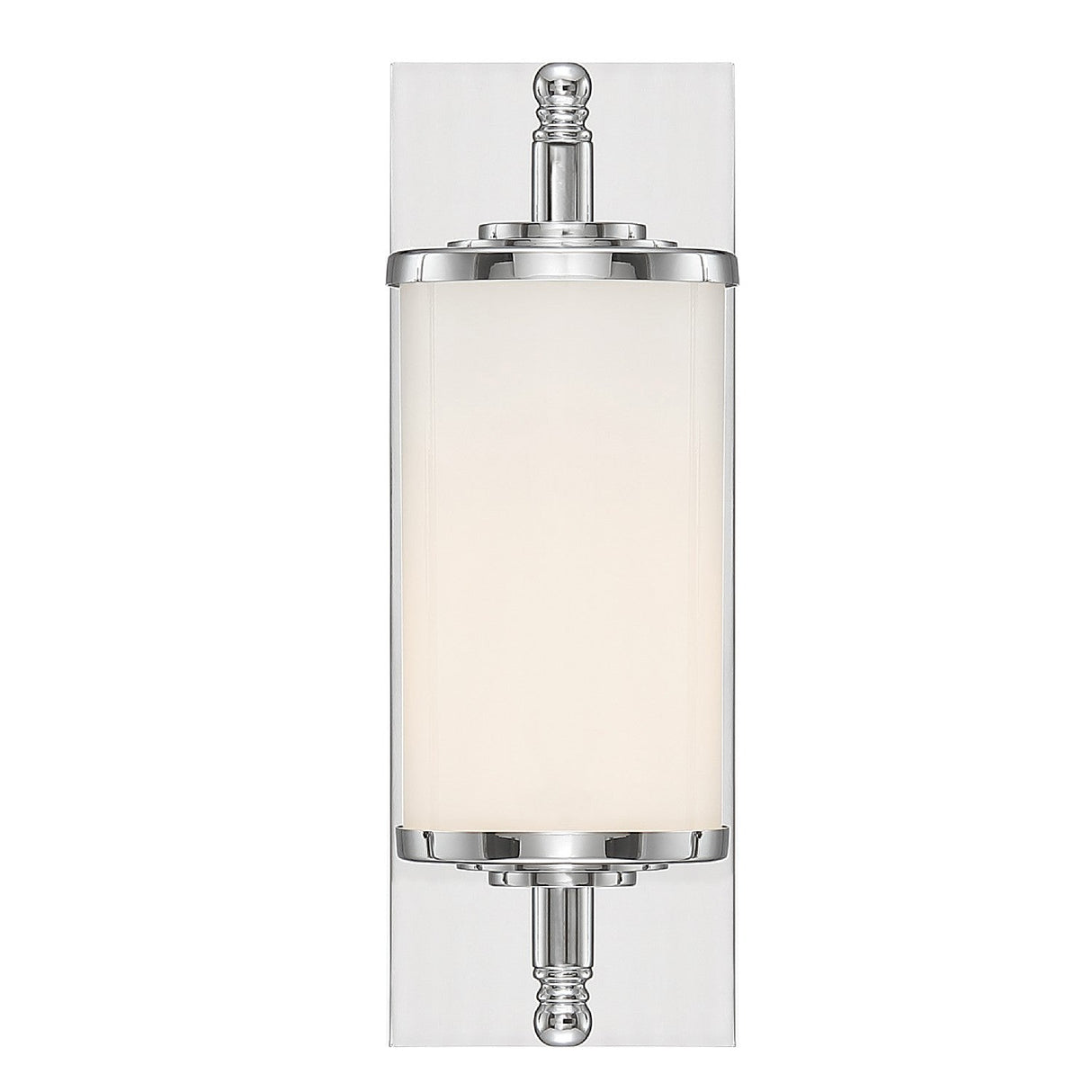 Foster 1 Light Polished Chrome Bathroom Vanity FOS-A8050-CH