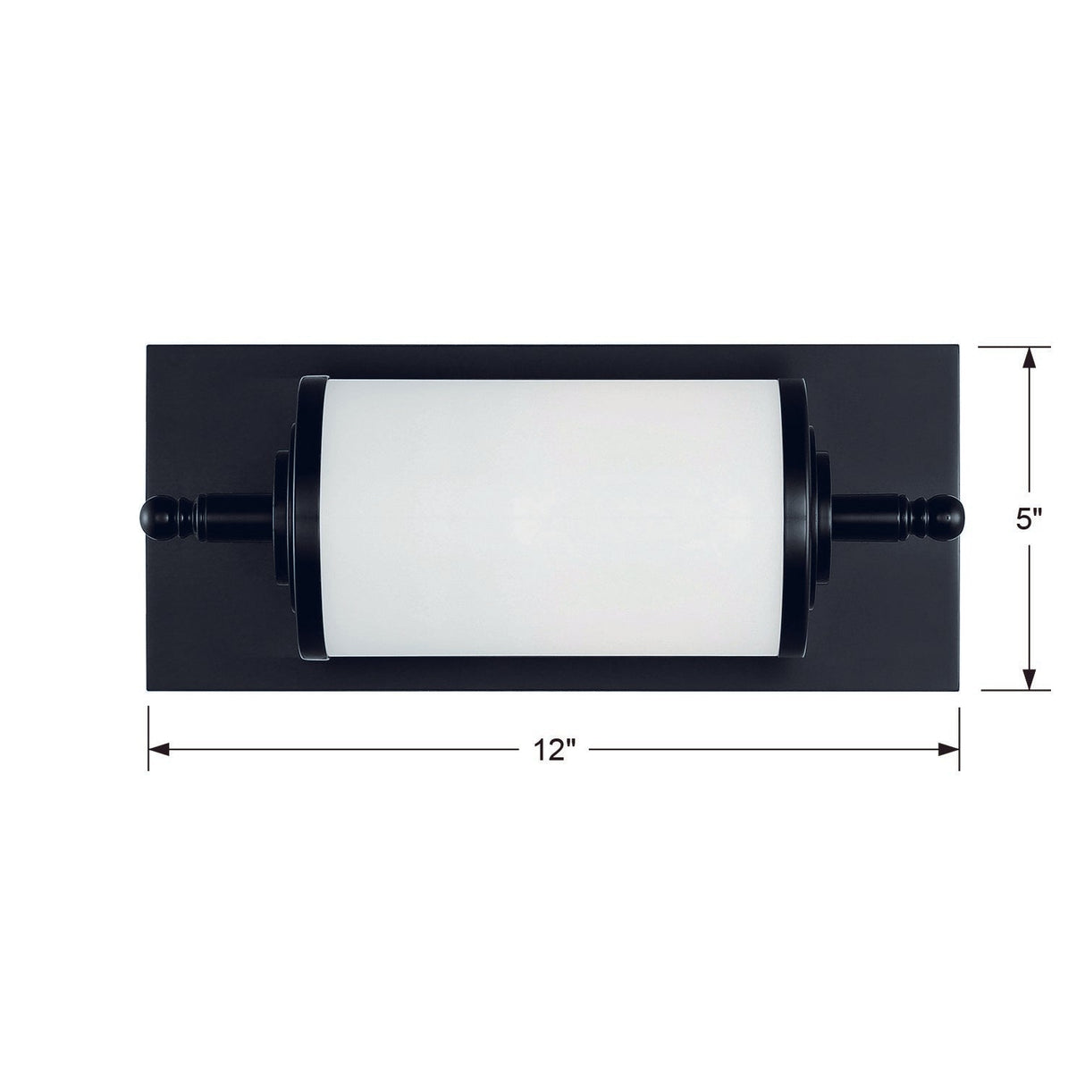 Foster 1 Light Polished Chrome Bathroom Vanity FOS-A8050-CH