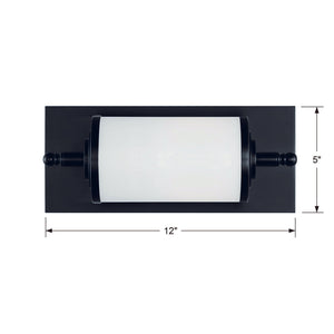Foster 1 Light Polished Chrome Bathroom Vanity FOS-A8050-CH