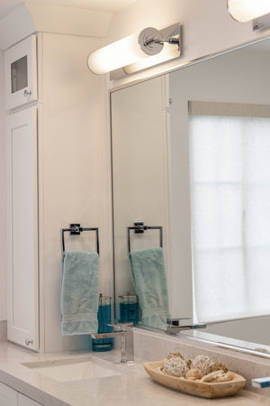 Foster 1 Light Polished Chrome Bathroom Vanity FOS-A8051-CH
